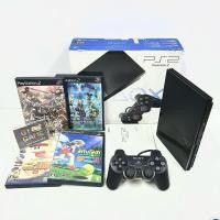 ราคา Ps2 Slim Copy disc Charcoal black SCPH-90004 EU 95% (25301154971)