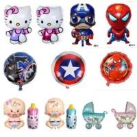 ราคา อุปกรณ์ตกแต่งวันเกิดเดือนเต็มสําหรับเด็กทารกหลายธีม โล่สไปเดอร์แมนกัปตันอเมริกา (26240031498)