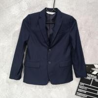 ราคา ผ้ามือสอง เสื้อสูทแขนยาวเด็ก H&M สีกรม (22790719927)