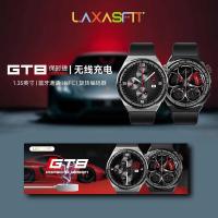ราคา Huaqiang North Round Screen GT8 Porsche Sports Smart Watch สําหรับเครื่องชาร์จไร้สายพร้อม NFC Bluetooth Call Information Push (43267156915)