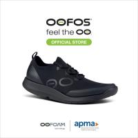 ราคา OOFOS OOMG Men's Sport Lace Black - รองเท้าเพื่อการฟื้นฟู (26858856148)