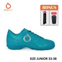 ราคา ใหม่ล่าสุด ORTUSEIGHT KIDS FUTSAL SHOES CLASSIC SERIES JUNIOR SIZE 33-38 หนังสีน้ําเงิน (43022010018)