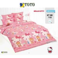ราคา Toto ชุดผ้าปูที่นอน เฮลโล คิตตี้ Hello Kitty KT88 #โตโต้ Kitty คิตตี้ ซานริโอ Sanrio (22734922340)