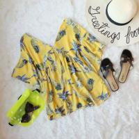 ราคา เสื้อสาวอวบอ้วนอก46คอวีหน้าวีหลังผ้าสปันลายสัปรด (992553643)