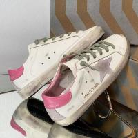 ราคา Ggdb Influencer รองเท้าผ้าใบ หนังวัวแท้ ส้นแบน ลายดาว สีขาว สไตล์เรโทร สําหรับผู้หญิง (28658300354)