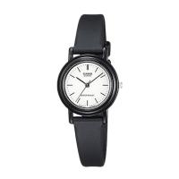 ราคา Casio Standard นาฬิกาข้อมือผู้หญิง สายเรซิ่น รุ่น LQ-139,LQ-139BMV,LQ-139BMV-7E - สีดำ (9972643856)