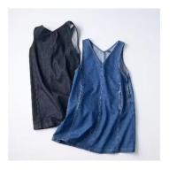 ราคา ชุดเดรสจั๊มยีนส์ดั้งเดิมสําหรับเด็กผู้หญิง Uniqlo (26414088522)