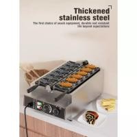 ราคา เครื่องทำวาฟเฟิลรูปปลา 6 ตัว วาฟเฟิลชีสยืด รุ่น GY-106D (27892048676)