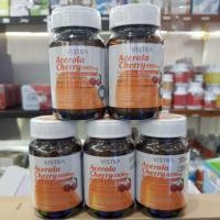 ราคา VISTRA Acerola cherry 1000 mg 45 เม็ด 3ขวด ฟรี 2ขวด ขนาด 20เม็ด (5117551685)