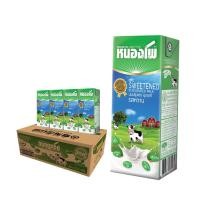 ราคา หนองโพ นมปรุงแต่ง ยูเอชที รสหวาน225 ML. 36 กล่อง (1127476570)