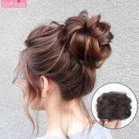 ราคา Softkiss ดังโงะ วิกผมดังโงะ สไตล์เกาหลี ผมลอนยุ่ง วิกผมปลอม แฮร์พีชดังโงะ มวยผมปลอม (4675933574)