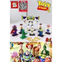 ราคา เลโก้จีนToy story 8in1 Buzz lightyear ตัวต่อชุดทอยสตอรี่ รวมร่างเป็นบัซไลท์เยีย SY6699 Toy Story @Blockjeen (7812465027)