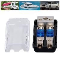 ราคา Sweetfree Power Distribution Block ฉนวนกล่องฟิวส์กันความชื้น 1 ใน 2 ออกพร้อมฝาครอบกันฝุ่นสําหรับเครื่องเสียงรถยนต์ (42622736427)