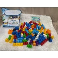 ราคา Mega Bloks First Builders Big Building Bag บล็อกเมก้า สีคลาสสิค ชุดตัวต่อถุงใหญ่ (26180581347)