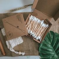 ราคา BAMBOO COTTON BUDS / COTTON SWABS 100 ชิ้น (26856933113)