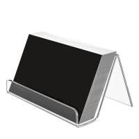 ราคา ที่วางนามบัตร อะคริลิคใส วางสิ่งของเอนกประสงค์ แท่นวางโทรศัพท์มือถือ AL03A (18083650463)