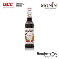 ราคา MONIN Raspberry Tea Syrup น้ำเชื่อมกลิ่นชาราสพ์เบอร์รี 700ml. (25184526527)