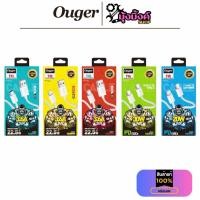 ราคา Ouger T31-T35สายชาร์จสายถักหัวUSBและTypeC รองรับชาร์จเร็วสูงสุดถึง20-30W (28007876349)