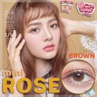 ราคา คอนแทคเลนส์(มินิ) Mini Rose Brown / Gray (Kitty Kawaii) ⭐️ลายฮิต ขายดีมาก กรองแสงกันยูวี (25959011980)
