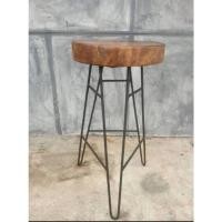 ราคา เก้าอี้ขาเหล็ก Loft เก้าอี้กินข้าว เก้าอี้บาร์ (25481613524)