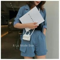 ราคา พร้อมส่ง!! Jacquemus Mini Bag กระเป๋าจิ๋ว Jacquemus ดาราใส่เยอะ! ใส่เหรียญ ลิปสติกได้ (2553927333)
