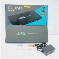 ราคา กล่องแยกจอ HDMI เข้า 1 ออก 8 จอ HDMI Splitter IN1 OUT 8 GLINK (ออกใบกำกับภาษีได้) (23105232460)