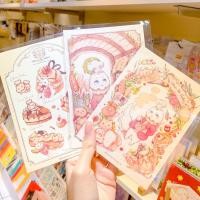 ราคา Postcard โปสการ์ดเหล่าสัตว์น้อยน่ารัก Oliver/MaryJane/Noah [Syrupai] (22071664564)