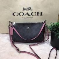 ราคา กระเป๋าcoachแท้100% ทรงพอช​ 8นิ้ว(มือ1) (2295630280)