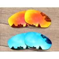 ราคา Vonxyz กระจกน้ําแข็ง 2 คู่ &amp; เลนส์เปลี่ยนโพลีคาร์บอเนต Ruby Mirror สําหรับ-Oakley Juliet Frame (28879717492)