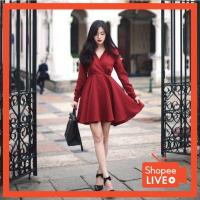 ราคา กระโปรงผู้หญิง กระโปรงเทรนด์ LIVEเสื้อผ้า เดรสแฟชั่น ทำงาน มินิมอล งานแบรนด์นำเข้า พรีเมี่ยมคัดเกรด​ � (14361912991)