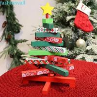 ราคา FASHIONVALL เครื่องประดับต้นคริสต์มาส, โมเดลต้นคริสต์มาสหมุนได้ไม้, งานฝีมือตกแต่งเดสก์ท็อปที่ละเอียดอ่อน รูปปั้นต้นคริสต์มาส (41961139726)