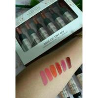 ราคา เซ็ตลิปไวน์ Labiotte เนื้อแมทท์ สีสวยมากๆๆ ติดทนทั้งวัน มาในชุดสุดคุ้มน่ารัก 1เซ็ต มี 6 แท่ง 6 สี (50789654)