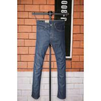 ราคา กางเกงยีนส์ผู้ชาย ทรงกระบอกเล็ก Jack Russel Handwerk J-800 Slim Fit Mid Blue / Coating Gloss (25023042090)
