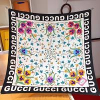 ราคา GUCCI3179 ผ้าพันคอกำมะหยี่ ทำจากผ้าไหม พิมพ์ลายน่าสนใจ (41269676985)