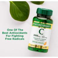 ราคา Nature's Bounty Vitamin C 1000mg, Immune Support Supplement, Powerful Antioxidant, 1 Pack, 100 CapletsS (27120988788)