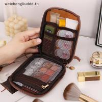 ราคา # weichen # Mini Clear Travel กระเป๋าแต่งหน้าขนาดเล็กน่ารัก Preppy กระเป๋าแต่งหน้าเครื่องสําอางซิปแป้งเก็บคลัทช์กระเป๋าเงินเหรียญสําหรับผู้หญิง. (40017772039)