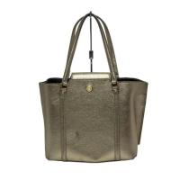 ราคา Cole Haan Tote Bag Purse Gold Leather Direct from Japan Secondhand (42715290230)