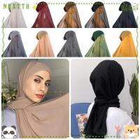 ราคา ที่คาดผมมุสลิมพร้อมหมวกและผ้าพันคอชีฟองระบายอากาศได้ดี สำหรับฮิญาบ (43712612456)