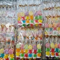 ราคา เยลลี่เสียบไม้ 12 แท่ง คละรส ผลไม้รวม เยลลี่เกร็ดน้ำตาล ขนม 90 (9936031900)