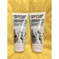 ราคา แท้,ถูกสุดFRONTLINE PET CARE WHITE COAT SHAMPOO 200ml แชมพูสำหรับขนสีขาวหรือสีอ่อนสูตรอ่อนโยนเพื่อสุนัขและแมว (4878150598)