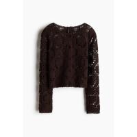ราคา H&M(เอชแอนด์เอ็ม) คาร์ดิแกนลุคโครเชต์ Women Crochet-look cardigan 1315423_1 (43668102909)
