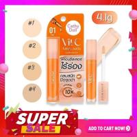 ราคา Cathy Doll คอนซีลเลอร์【วิตซีแอมพูล-เบลล่า】สูตรแมทท์ กันน้ำ Vit C Ampoule Concealer 4.1g (24820867396)
