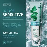 ราคา Dentiste’ Sensitive Toothpaste Tube 100g.สารสกัดจากสมุนไพรธรรมชาติ 14 ชนิด#9828 (12494130072)