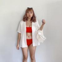 ราคา Redhood bikini บิกินี่ ชุดว่ายน้ำ บิกินี่ วันพีซ ชุดว่ายน้ำเอวสูง บิกินี่เอวต่ำ (9295448434)