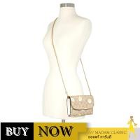 Coach C3052 Gemma Clutch Crossbody In Signature Canvas With Daisy Print กระเป๋าสะพายข้าง