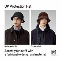 ราคา UNIQLO CORDUROY BUCKET HAT UV PROTECT ORIGINAL/TOPI BUCKET UNIQLO ORIGINAL (40305757686)