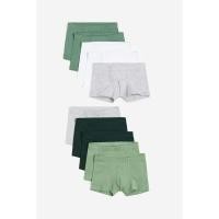 ราคา H&M(เอชแอนด์เอ็ม) เด็กผู้ชาย กางเกงในบ็อกเซอร์แพ็ค 10 ตัว 1121205_2 (28224328646)