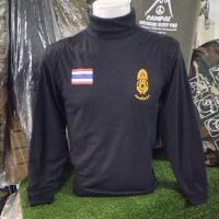 ราคา เสื้อยืดสีดำแขนยาว สกรีนกองทัพบก (8470490747)