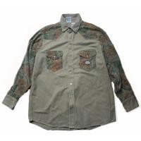 ราคา เสื้อเชิ้ตลายพรางป่าไม้ หน่วงไฟ อก 54 (21538799017)