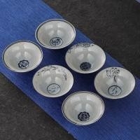 ราคา จีนต้นแบบถ้วยถ้วยเดียวหมวกไม้ไผ่ถ้วยชาถ้วยเซรามิกถ้วยชาขนาดเล็กย้อนยุคกังฟูชุดน้ําชาพอร์ซเลนเก่าโคลนถ้วยส่วนบุคคล จ04n (41219562452)